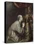 St Jerome-Matthijs Naiveu-Stretched Canvas