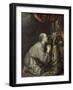 St Jerome-Matthijs Naiveu-Framed Art Print