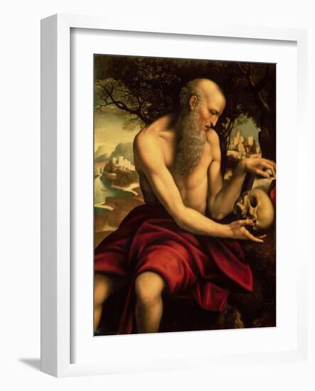 St. Jerome-Cesare Da Sesto-Framed Giclee Print