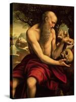 St. Jerome-Cesare Da Sesto-Stretched Canvas