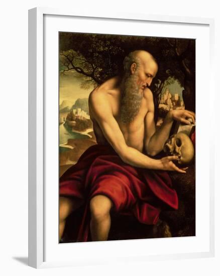 St. Jerome-Cesare Da Sesto-Framed Giclee Print