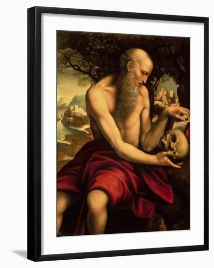 St. Jerome-Cesare Da Sesto-Framed Giclee Print