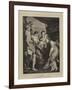 St Jerome-Correggio-Framed Giclee Print