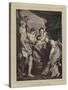 St Jerome-Correggio-Stretched Canvas