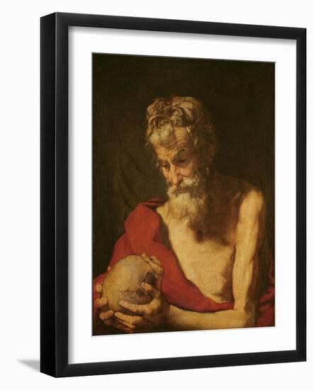 St. Jerome-Jusepe de Ribera-Framed Giclee Print