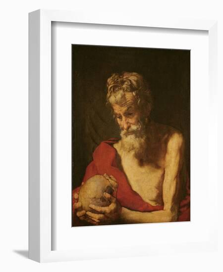 St. Jerome-Jusepe de Ribera-Framed Giclee Print