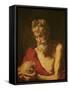 St. Jerome-Jusepe de Ribera-Framed Stretched Canvas