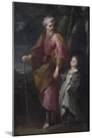 St Joachim and the Virgin Mary-null-Mounted Giclee Print