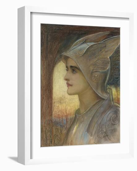 St. Joan of Arc-William Blake Richmond-Framed Giclee Print