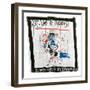 St. Joe Louis Surrounded by Snakes, 1982-Jean-Michel Basquiat-Framed Giclee Print