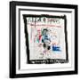 St. Joe Louis Surrounded by Snakes, 1982-Jean-Michel Basquiat-Framed Giclee Print