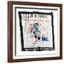 St. Joe Louis Surrounded by Snakes, 1982-Jean-Michel Basquiat-Framed Giclee Print