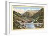 St. Joe River, Bitter Root Mountains-null-Framed Art Print