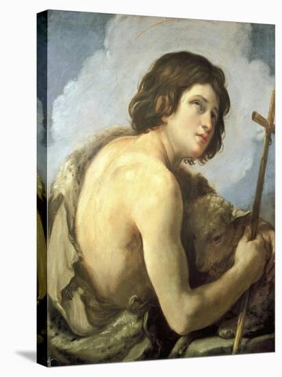 St John Baptist, by Guido Reni-null-Stretched Canvas