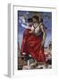 St John Baptist, Central Panel of Grifoni Polyptych-Francesco del Cossa-Framed Giclee Print