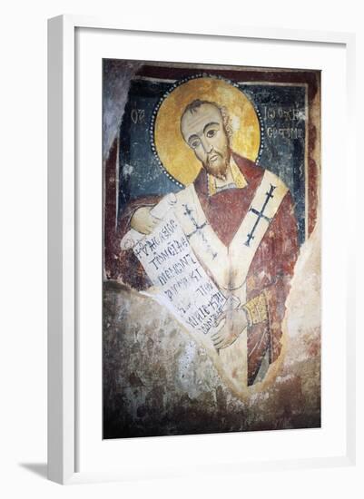 St John Chrysostom, Fresco-null-Framed Giclee Print