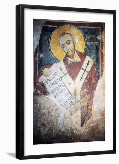 St John Chrysostom, Fresco-null-Framed Giclee Print