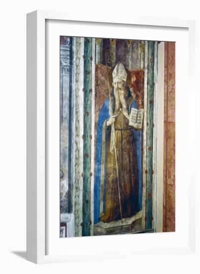 St John Chrysostom, Mid 15th Century-Fra Angelico-Framed Giclee Print