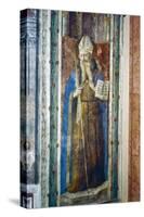 St John Chrysostom, Mid 15th Century-Fra Angelico-Stretched Canvas