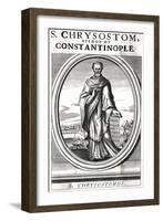 St John Chrysostom-null-Framed Art Print