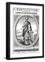 St John Chrysostom-null-Framed Art Print