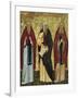 St. John Climacus (The Ladder) St. John of Damascus and St. Arsenias, Russian Icon-null-Framed Giclee Print