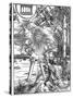 St John Devouring the Book, 1498-Albrecht Durer-Stretched Canvas
