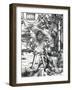 St John Devouring the Book, 1498-Albrecht Dürer-Framed Giclee Print