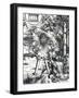 St John Devouring the Book, 1498-Albrecht Dürer-Framed Giclee Print