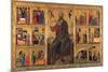 St. John Enthroned and Stories of his Life, Master of the St. John the Baptist Panel, 13th c. Italy-Master of the St John the Baptist Panel-Mounted Premium Giclee Print