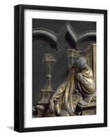St John Evangelist, Bronze Panel-Lorenzo Ghiberti-Framed Giclee Print