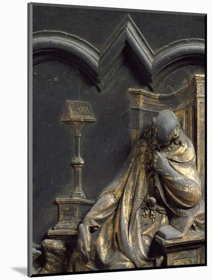 St John Evangelist, Bronze Panel-Lorenzo Ghiberti-Mounted Giclee Print