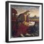 St. John, Fresco-Umbrian Master-Framed Giclee Print