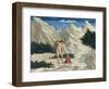 St. John in the Desert, C.1445-50-Domenico Veneziano-Framed Giclee Print