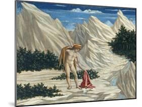 St. John in the Desert, C.1445-50-Domenico Veneziano-Mounted Giclee Print