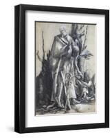 St John in the Forest-Matthias Grunewald-Framed Giclee Print