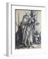 St John in the Forest-Matthias Grunewald-Framed Giclee Print