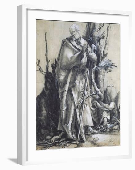 St John in the Forest-Matthias Grunewald-Framed Giclee Print