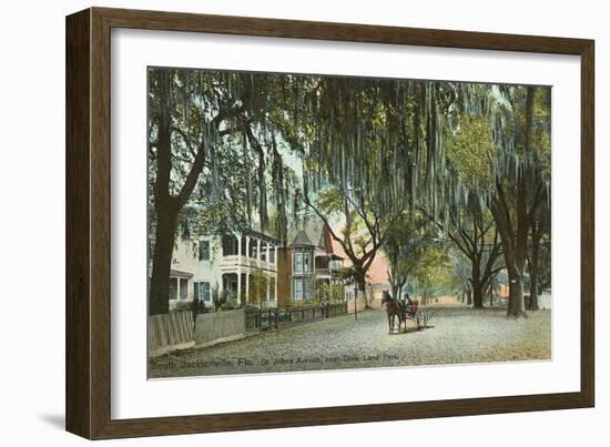 St. John's Avenue, Jacksonville, Florida-null-Framed Art Print