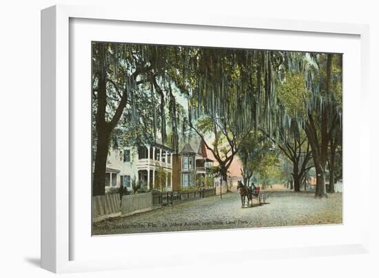 St. John's Avenue, Jacksonville, Florida-null-Framed Art Print