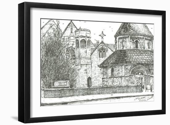 St.John's, Cambridge, 2008-Vincent Alexander Booth-Framed Giclee Print