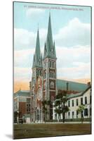 St. John's Cathedral, Indianapolis, Indiana-null-Mounted Art Print