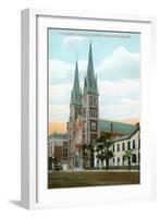 St. John's Cathedral, Indianapolis, Indiana-null-Framed Art Print