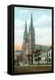 St. John's Cathedral, Indianapolis, Indiana-null-Framed Stretched Canvas