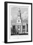 St John's Church, Hoxton, Hackney, London, C1827-W Bond-Framed Giclee Print