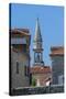 St. John's Church, Old Town, Budva, Montenegro, Europe-Jim Engelbrecht-Stretched Canvas