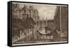 St John's College, Bridge of Sighs, Cambridge-null-Framed Stretched Canvas