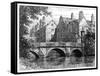 St John's College, Cambridge, 1900-null-Framed Stretched Canvas