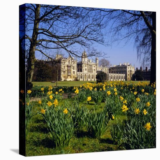 St. John's College, Cambridge, Cambridgeshire, England, UK-Geoff Renner-Stretched Canvas