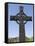 St. John's Cross, Iona, Scotland, United Kingdom, Europe-Rolf Richardson-Framed Stretched Canvas
